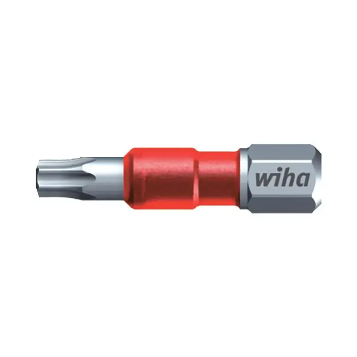 WIHA 76553 1/4" Driver Size, T10 Size, 1-15/16" Overall Length Torx Bit Grab Now