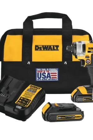 DEWALT DCF885C2 1/4" Drive Size, 1,400 in./lbs. Maximum Torque, 2,800 RPM No-Load Speed Impact Wrench Price Cut