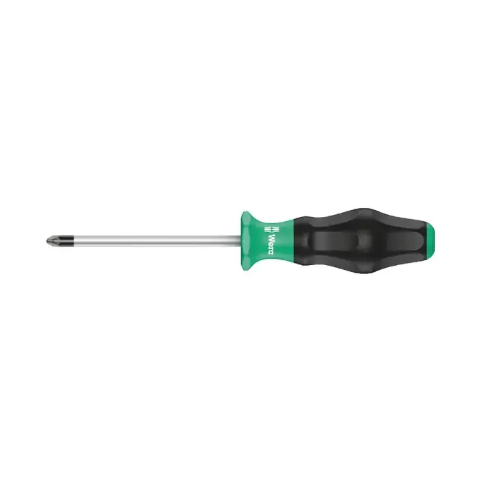 Premium WERA 05031463001 2 Size, Pozidriv Tip Type, 8.07" Overall Length Posidrive Screwdriver
