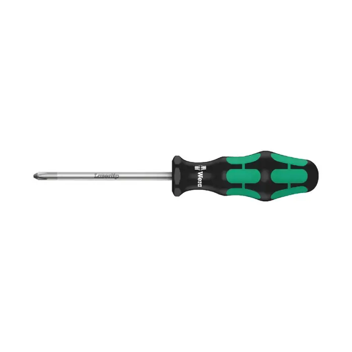 WERA 05009312001 1 Size, Pozidriv Tip Type, 11.73" Overall Length Posidrive Screwdriver Last Chance