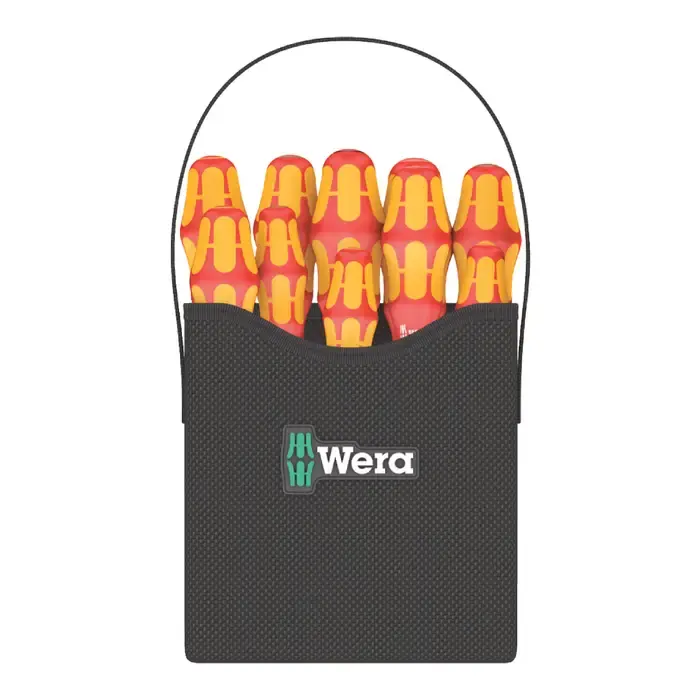 WERA 05004310001 Phillips, Pozidriv, Slotted & Torx Tip Type, 11 No. of Pieces in Set Screwdriver Style Set Weekend Sale