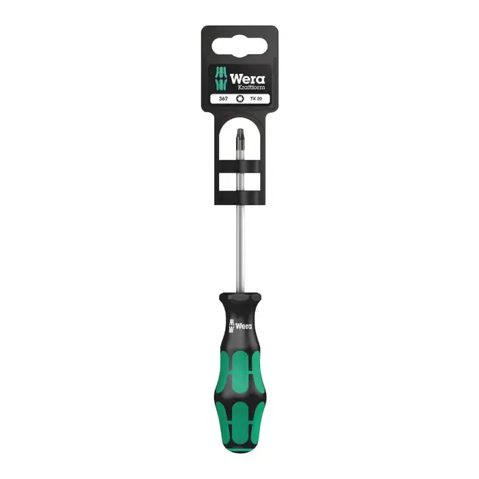 New Release WERA 05100062001 20 Tip Size, 4" Blade Length, 10.24" Overall Length Torx Screwdriver
