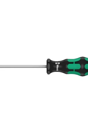 WERA 05138262001 20 Tip Size, 4" Blade Length, 7.80" Overall Length Tamper Resistant Screwdriver One Day Deal