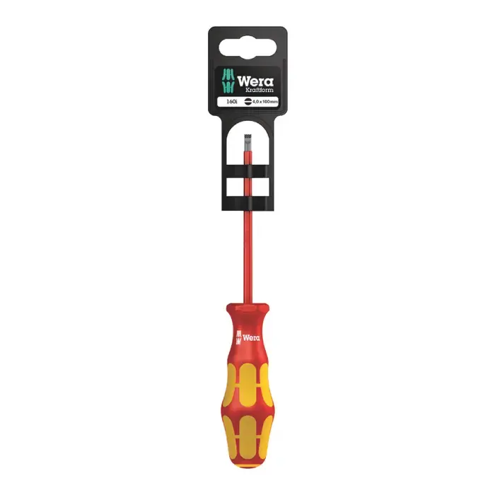 Get Yours WERA 05100001001 0.5 Size, Slotted Shank Type, 9.65" Overall Length Insulated Screwdriver