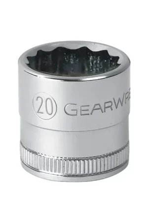 Fan Favorite GEARWRENCH 80822 1/2" Drive Size, 12 No. of Points, 24mm Size Impact Socket