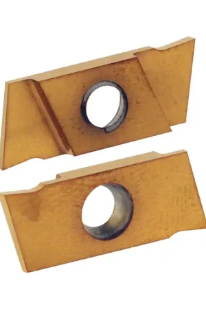 NIKCOLE - GIE-7-GP-1.0RR C5-PV, Indexable Carbide On-Edge Grooving Insert, 0.039" Cutting Width, Right Hand Buy Today