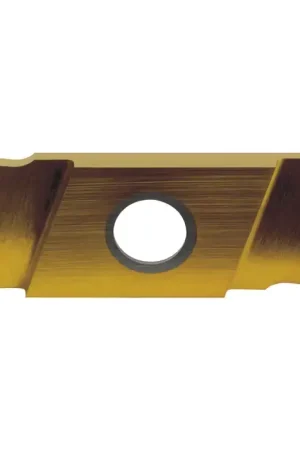 NIKCOLE - GIE-7-GP-1.0LR C5-PV, Indexable Carbide On-Edge Grooving Insert, 0.039" Cutting Width, Left Hand Budget