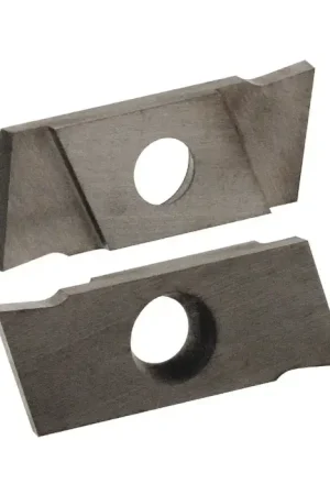 Fan Favorite NIKCOLE - GIE-7-GP-1.5RR C2, Indexable Carbide On-Edge Grooving Insert, 0.059" Cutting Width, Right Hand