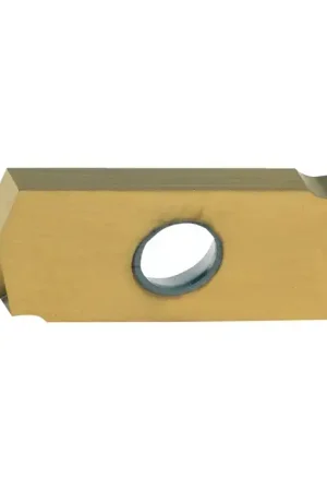 Direct From Factory NIKCOLE - GIE-7-SG-0.9L C6-PV, Indexable Carbide On-Edge Grooving Insert, 0.035" Cutting Width, Left Hand