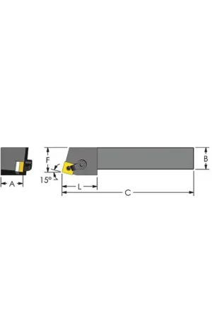 Affordable ULTRA-DEX MSRNR 20-6D - MSRNR20-6D, 1.25" External Multi-Clamp Holder - Type M for SNMG64_ Inserts, Right Hand