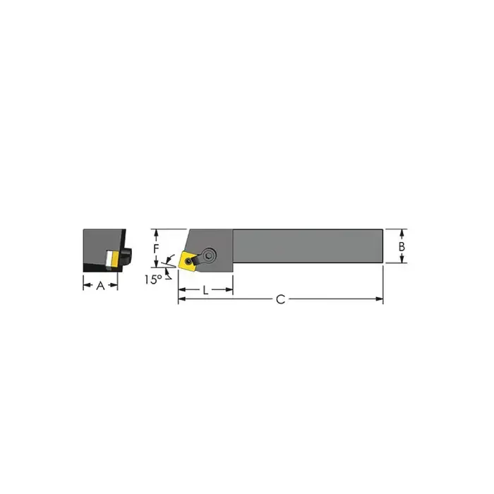 Affordable ULTRA-DEX MSRNR 20-6D - MSRNR20-6D, 1.25" External Multi-Clamp Holder - Type M for SNMG64_ Inserts, Right Hand