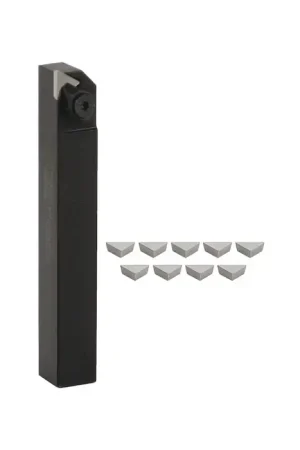 TERRA CARBIDE 11-0527-06 - 5/8" TPG22_ Turning Set with Inserts (Single), Right Hand One Day Deal