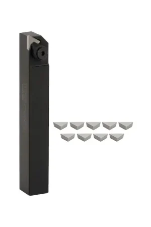 TERRA CARBIDE 11-0530-06 - 1.0" TPG32_ Turning Set with Inserts (Single), Right Hand Same Day Shipping