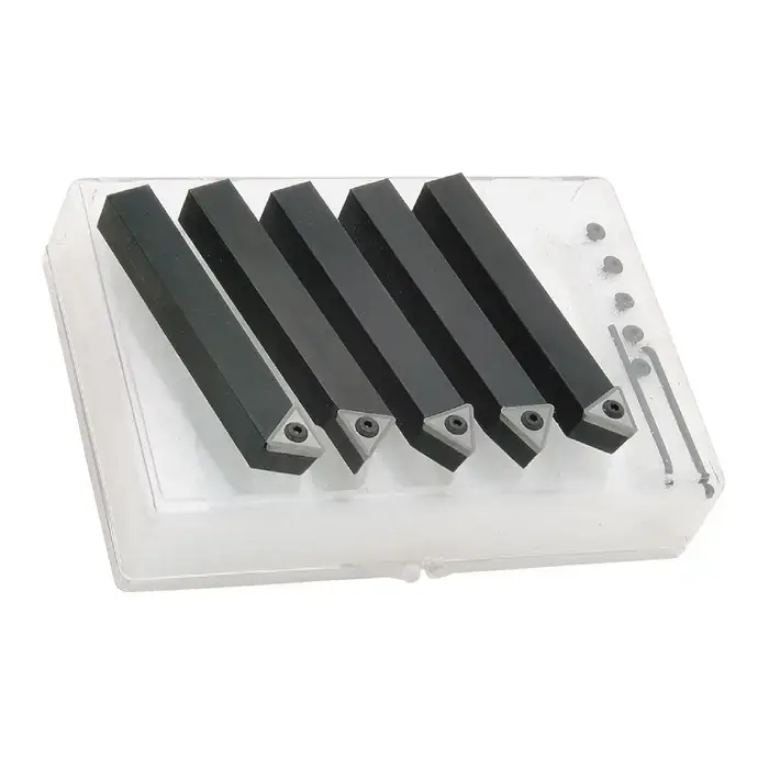 Must Have ROUSE - 5 Piece External Turning Set with Inserts / Accepts TT-32_ Inserts / 5/8" Shank