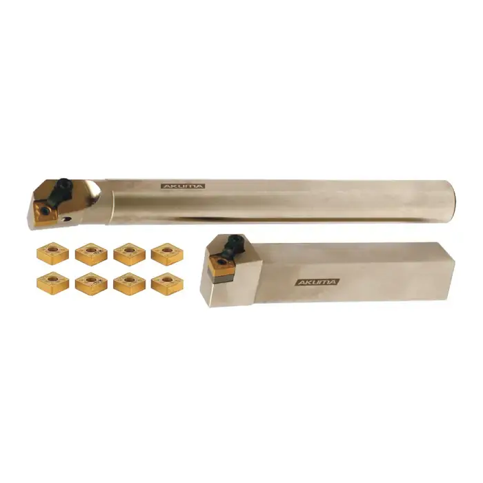 AKUMA 18.01.01020 - 1.0" Turning / Boring Set With Inserts, Right Hand Limited Offer