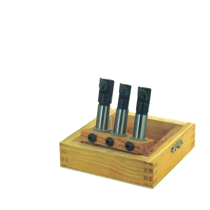 Authentic TTC PRODUCTION MIN-3EM - Multi Piece Indexable End Mill Set, Right Hand