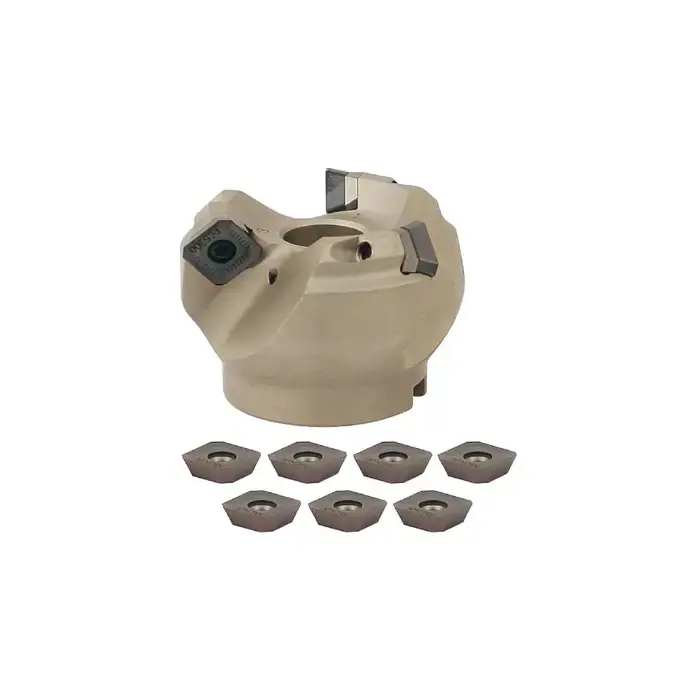 KORLOY FMA1 - 2.000" - 45 Degree Indexable Face Mill Set with Inserts, Right Hand Shop Now