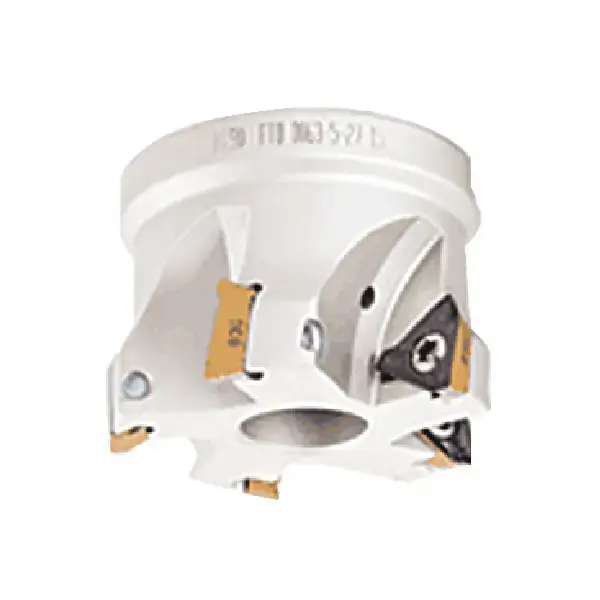 ISCAR 3107071 - HM390 FTD D4.00-8-1.50-19, 4.000" 90 Degree Square Shouldering Indexable Face Mill for TDKT1907 Inserts, Right Hand Free Returns