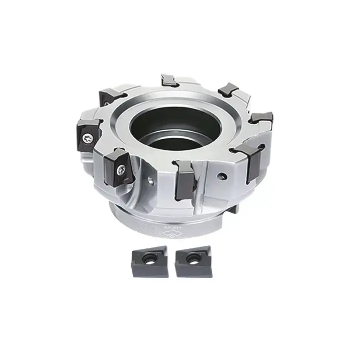 Shop Now ZCC-CT KIT1-EMP13-05-01 - 2.000" - 90 Degree Square Shouldering Indexable Face Mill Set with Inserts, Right Hand