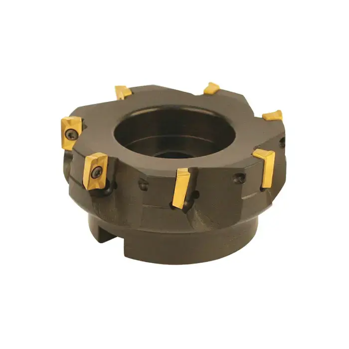 AKUMA 09.06.00777 - 2.500" - 90 Degree Square Shouldering Indexable Face Mill Set with Inserts, Right Hand Must Have