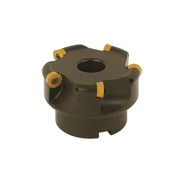 Fresh Stock AKUMA 09.14.00838 - - Round Insert Indexable Face Mill Set with Inserts, Right Hand