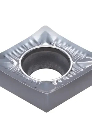 Authentic KORLOY 1-02-057544 - CCMT2(1.5)1-MP NC3215, 80° Diamond, Indexable Carbide Turning / Boring Insert