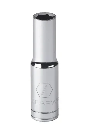 GEARWRENCH 80220 1/4" Drive Size, 6 No. of Points, 3/16" Size Impact Socket Same Day Shipping