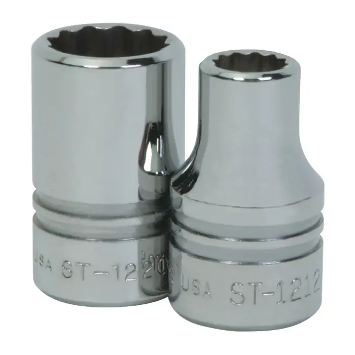 Limited Offer WILLIAMS ST-1216 1/2" Drive Size, 12 No. of Points, 1/2" Size Impact Socket