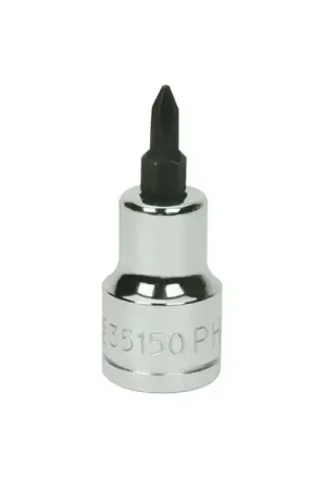 WILLIAMS 35151 3/8" Drive Size, 2 Phillips Size, 1-27/32" Overall Length Phillips Bit Socket Buy Direct