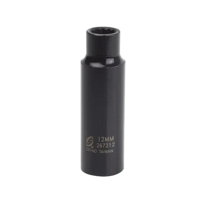 Brand New SUNEX 210ZM 1/2" Drive Size, 12 No. of Points, Standard Socket Type Impact Socket