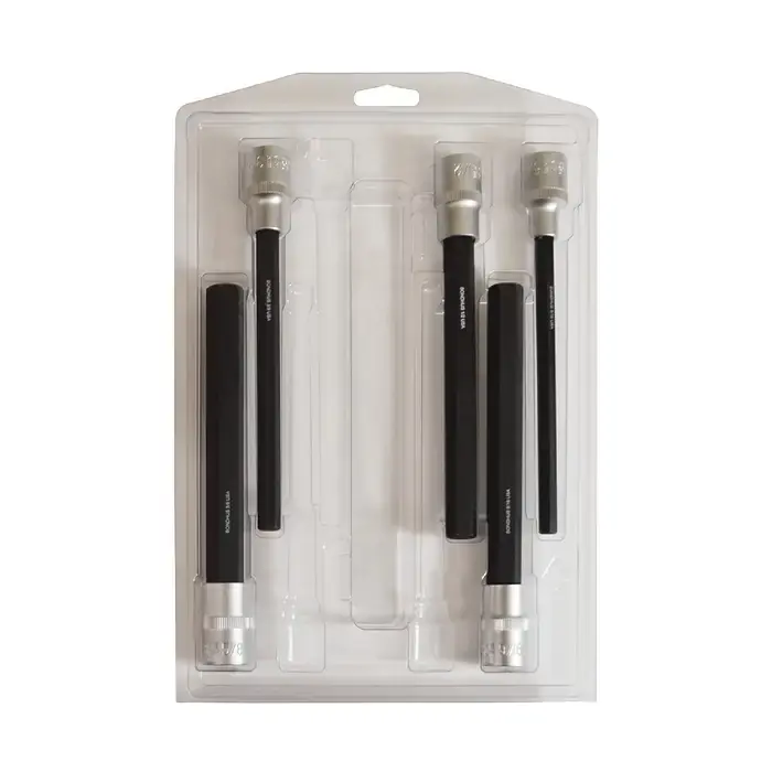 BONDHUS 43645 3/8" & 1/2" Drive Size, 6 No. of Points, 5 No. of Pieces in Set Socket Set Must Have