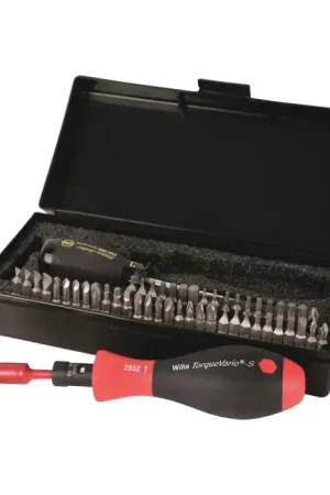 Express Delivery WIHA 28595 15 - 80 in./oz. to 10 - 50 in./lbs. Torque Range, 1/4" Driver Bit Size, TorqueVario-S Bit Set Type Torque Screwdriver
