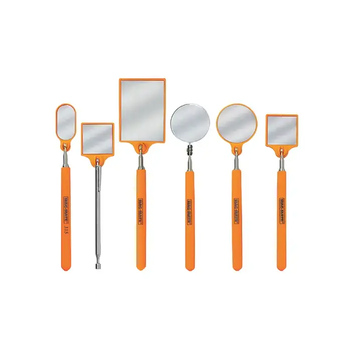 New Arrival MAG-MATE 301G24HVO 2" x 2" Mirror Size, 6-1/4" - 28" Handle Length Inspection Mirror