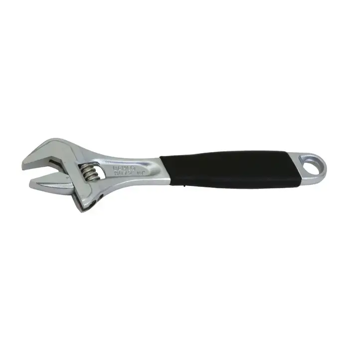 BAHCO 9071 R US Black Phosphate Finish Adjustable Wrench Type, 8" Size, 1-1/16" Maximum Opening Adjustable Wrench Flash Sale