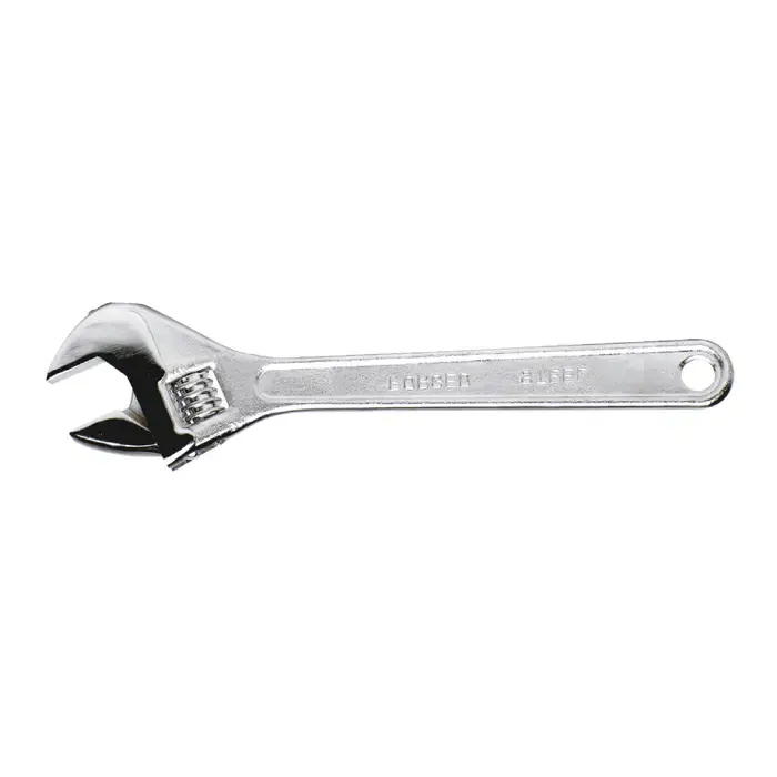 TTC 5217 Chromium Plated Adjustable Wrench Type, 15" Size, 1-11/16" Maximum Opening Adjustable Wrench Luxury