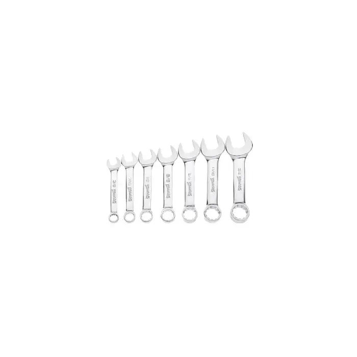 WILLIAMS 11717 Individual Type, 17mm Size, 12 No. of Points Combination Wrench Crafted