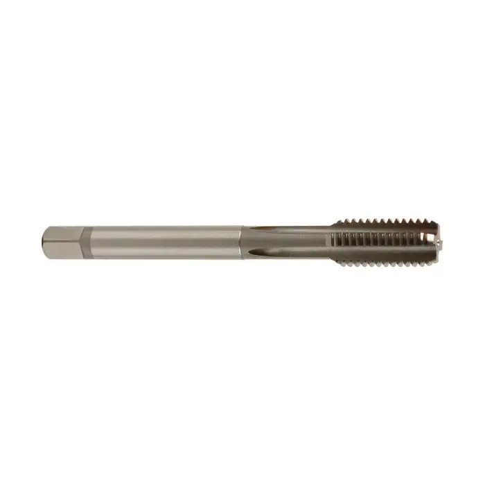Final Sale YMW 1/2"-20 Size, H3 Thread Limit, Bottoming Chamfer, 4 Flute, Bright Vanadium High Speed Steel, Right Hand Cut Straight Flute Hand Tap