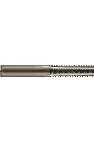YMW 8-32 Size, H2 Thread Limit, Plug Chamfer, 4 Flute, Bright Vanadium High Speed Steel, Right Hand Cut Straight Flute Hand Tap Time-Limited
