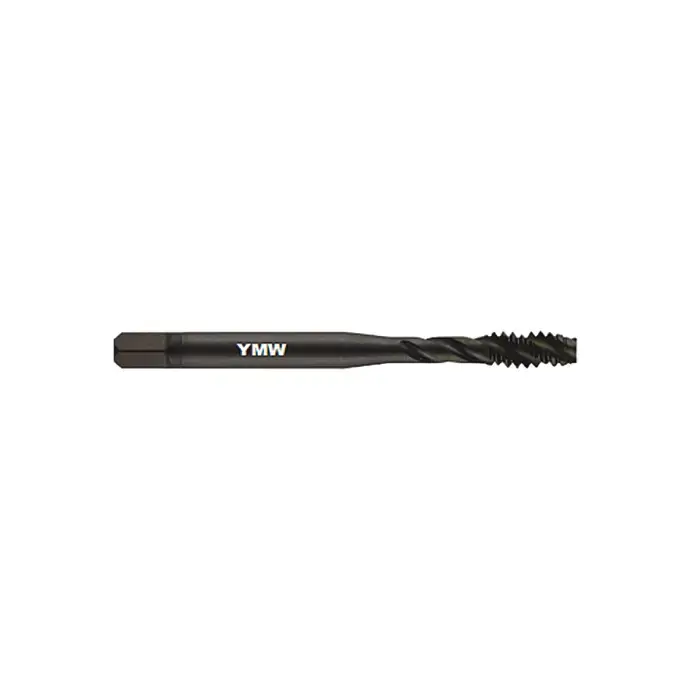 YMW 384635 6-32 Size, H5 Thread Limit, Modified/Semi Bottoming Chamfer, 3 Flute, Black Oxide Vanadium High Speed Steel, Right Hand Cut Spiral Fluted Tap Last Chance
