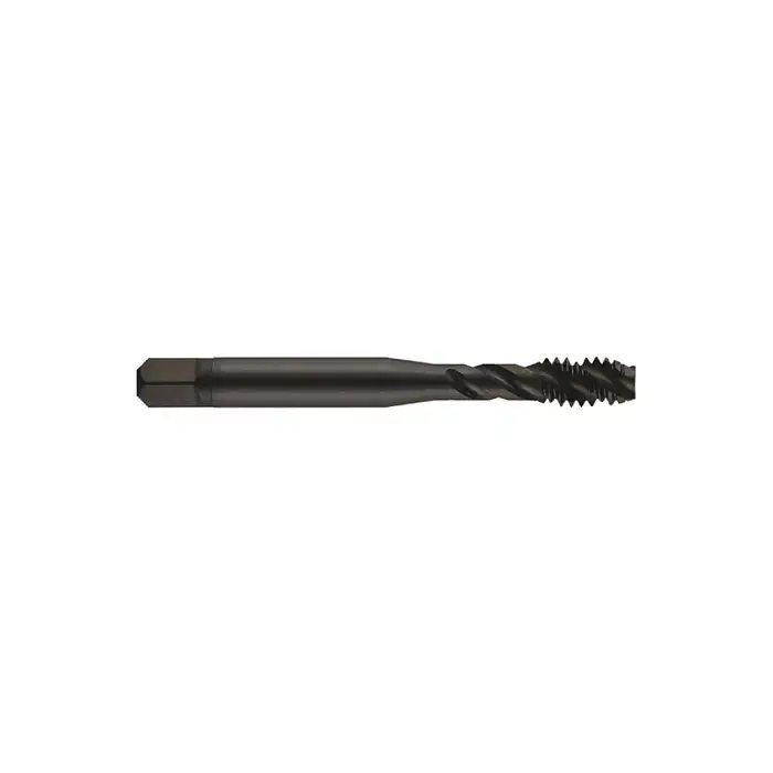 YMW 384926TiCN 5/8"-18 Size, H3 Thread Limit, Modified/Semi Bottoming Chamfer, 3 Flute, TiCN Vanadium High Speed Steel, Right Hand Cut Spiral Fluted Tap Discount