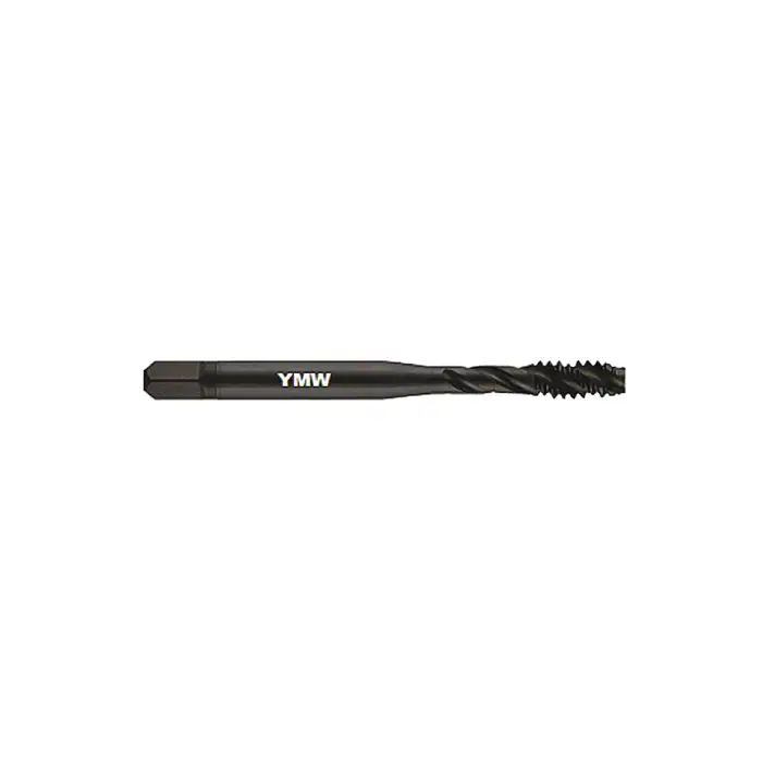 YMW 384043 1/4"-20 Size, H5 Thread Limit, Bottoming Chamfer, 3 Flute, Black Oxide Vanadium High Speed Steel, Right Hand Cut Spiral Fluted Tap New Arrival