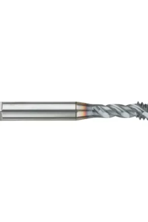 BALAX 40165-0PC 1/2"-13 Size, H5 Thread Limit, Bottoming Chamfer, 3 Flute, TiCN Powdered Metal High Speed Steel, Right Hand Cut Spiral Fluted Tap New Release