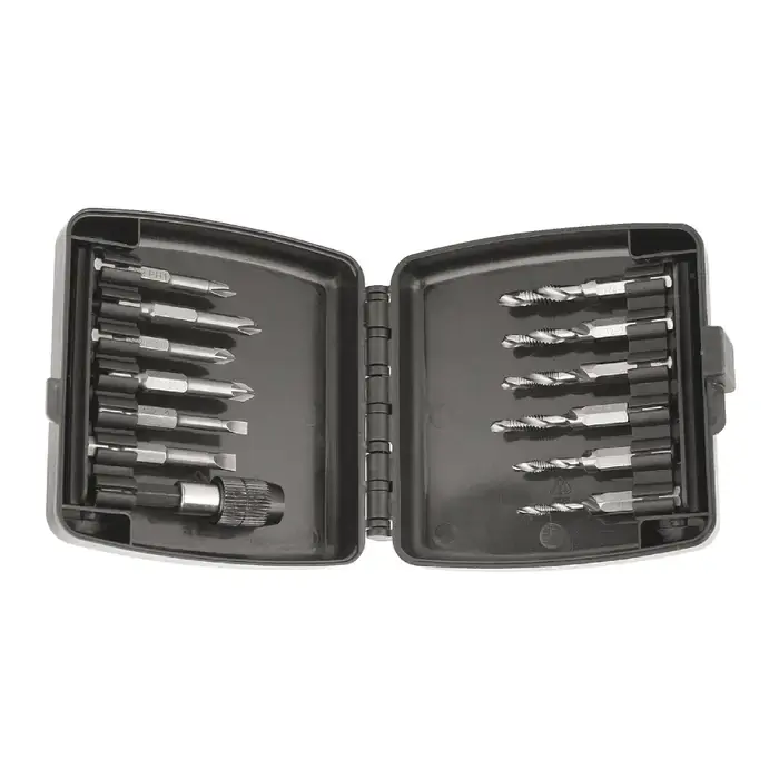 Shop Now TTC COMBTDC 6-32 to 1/4"-20 Size, Assorted Limit, High Speed Steel, Assorted Size, Combination Drill & Tap