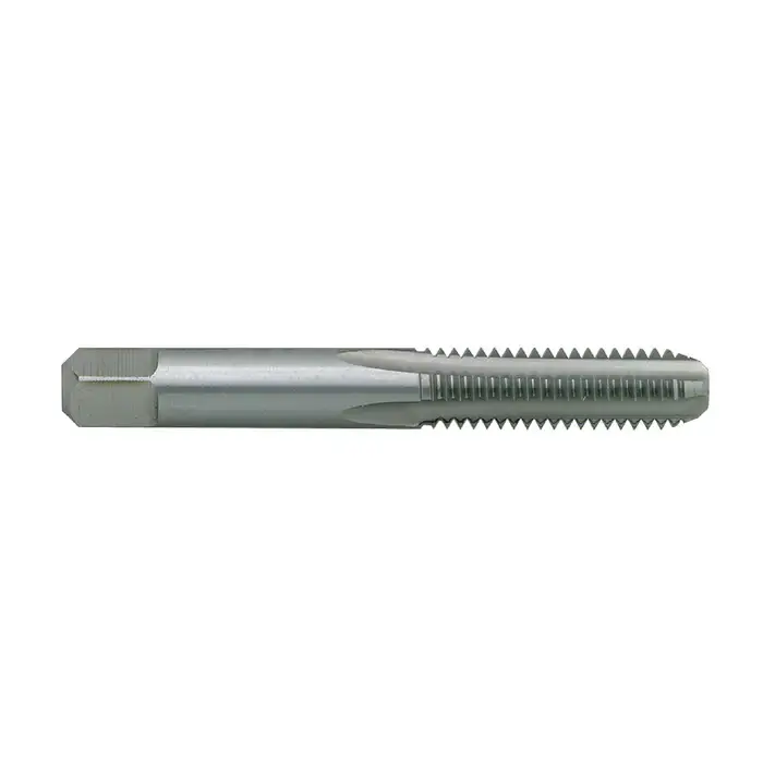 TTC 12-112-224 1-3/8"-12 Size, H4 Thread Limit, Bottoming Chamfer, 6 Flute, Bright High Speed Steel, Right Hand Cut Straight Flute Hand Tap Best Seller