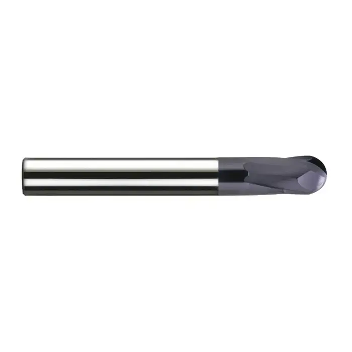 Final Sale RUSHMORE USA 103558 3/16" Size, 3/16" LOC, 2 Flute, Solid Carbide Ball End Mill