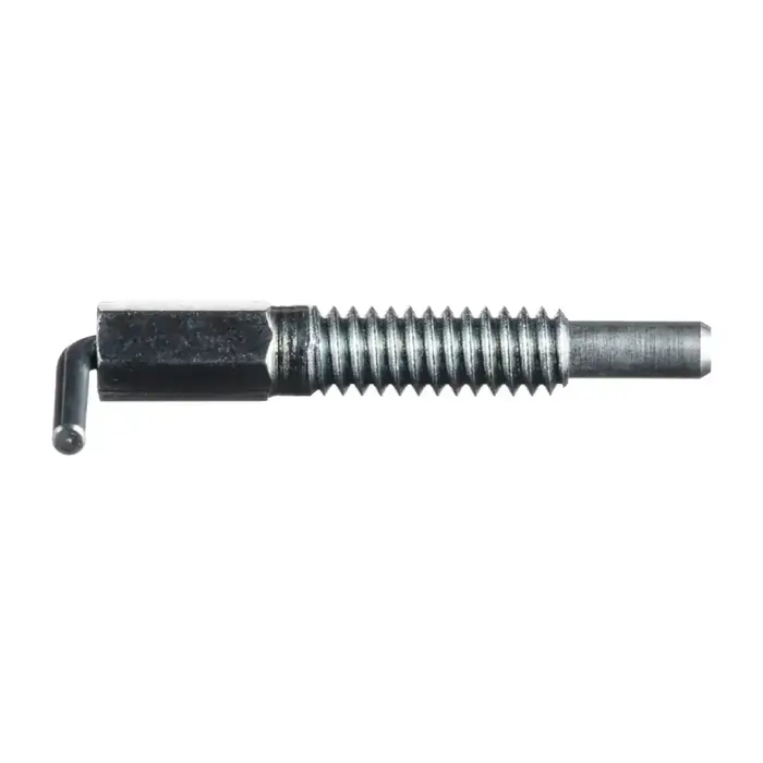 VLIER FRN250 1/4"-20 Thread Size, 0.8mm Thread Length, 0.160" Plunger Dia., L-Handle Steel Hand Retractable Spring Plunger Buy Direct