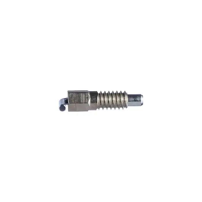 Bargain VLIER FRSN250P 1/4"-20 Thread Size, 0.5mm Thread Length, 0.160" Plunger Dia., Stubby L-Handle Steel Hand Retractable Spring Plunger