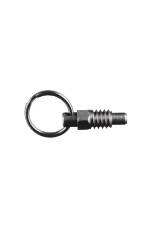 VLIER SPRSN250 1/4"-20 Thread Size, 0.44" Thread Length, 0.160" Plunger Dia., Stubby Pull Ring Stainless Steel Hand Retractable Spring Plunger Secure Checkout