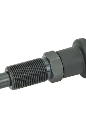 J.W. WINCO 817-4-6-5/16X18-B 5/16"-18 Thread Size, 4mm Plunger Dia., 16mm Handle Dia. Indexing Plunger High Quality