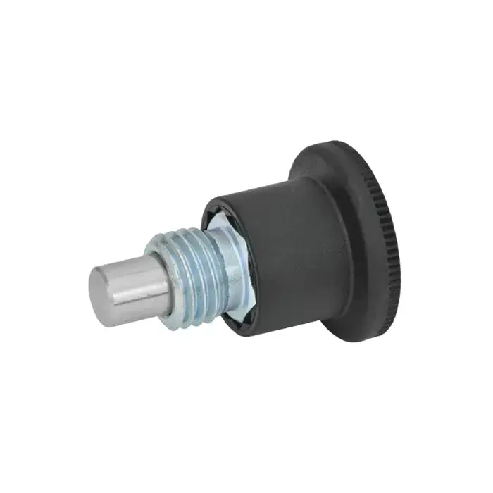 Premium J.W. WINCO 822.6-7-M12-B M12 Thread Size, 7mm Plunger Dia., 28mm Handle Dia. Indexing Plunger